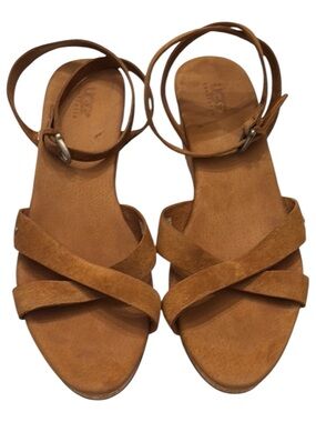 UGG Women's Brown Wedge Sandals